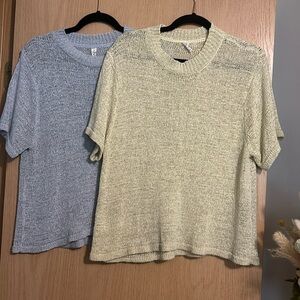 Two Cotton On Body Tee shirts sheer